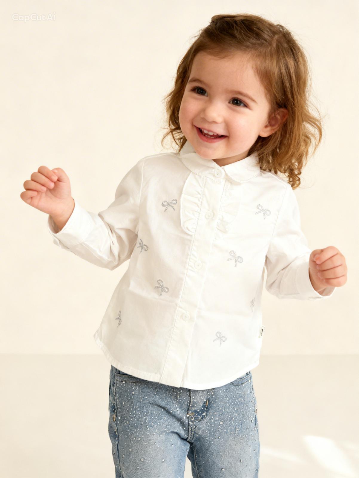 CAMICIA neonata fiocco